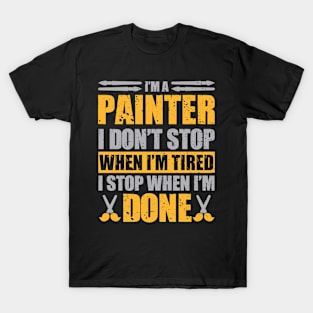 Painting Painter T-Shirt